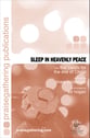 Sleep in Heavenly Peace SATB choral sheet music cover